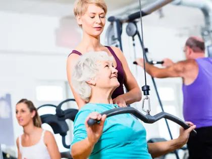 Fitness Aktion für Senioren